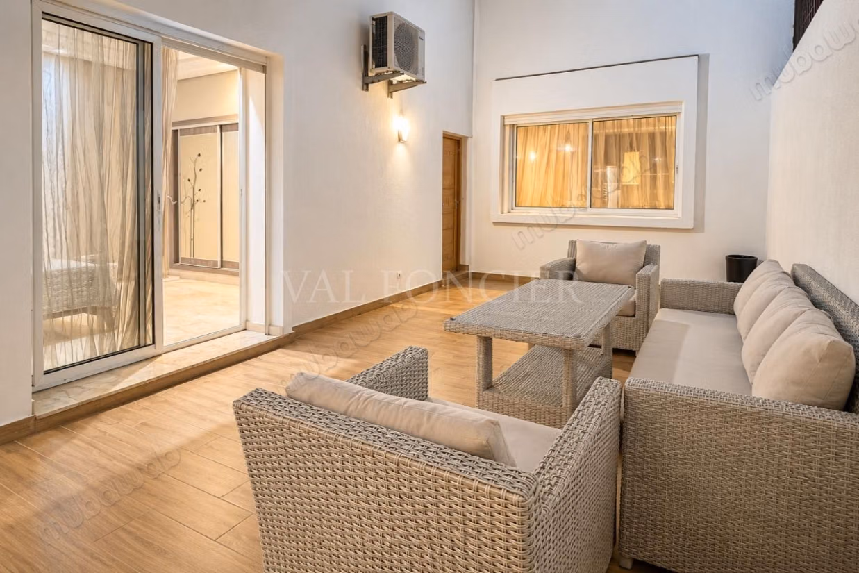 Affitto Appartamento arredato 2 camere con grande terrazza Abdelmoumen, Casablanca