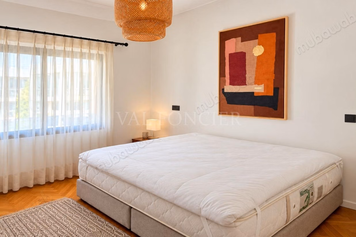 Location Duplex meublé 220m2 3chambres avec terrasses Triangle d’Or, Casablanca