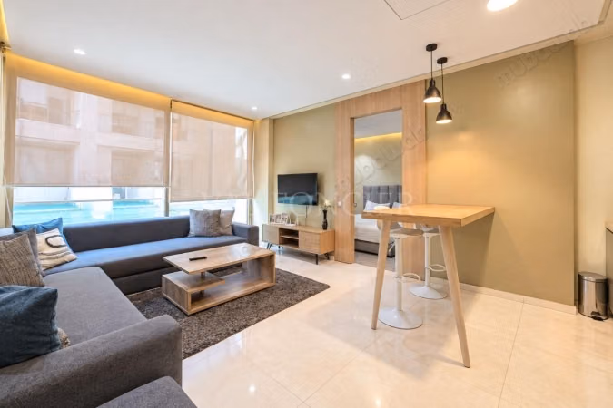 Rent Bright Furnished Studio Bourgogne, Casablanca