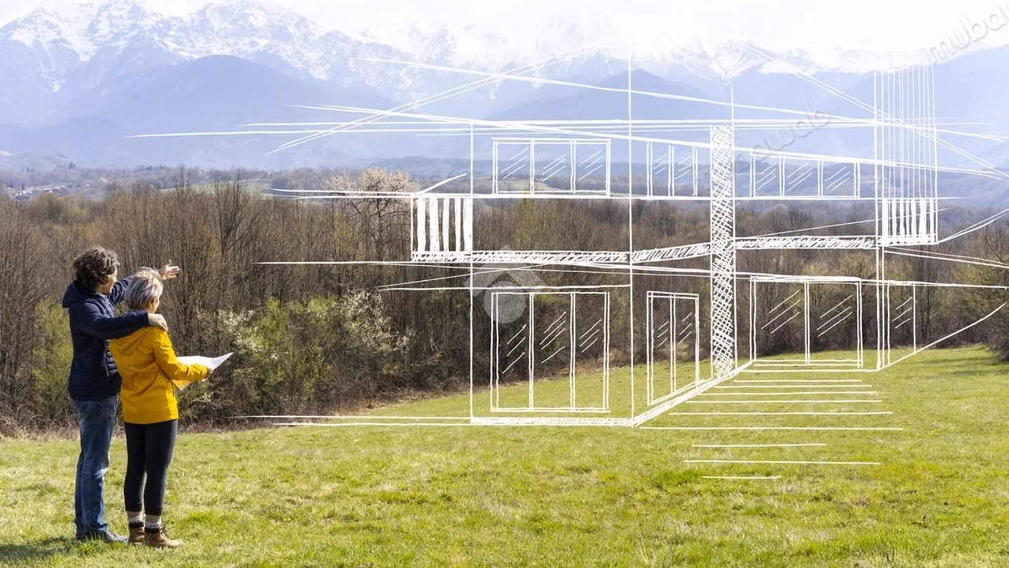 Terrain habitation ind. En vente