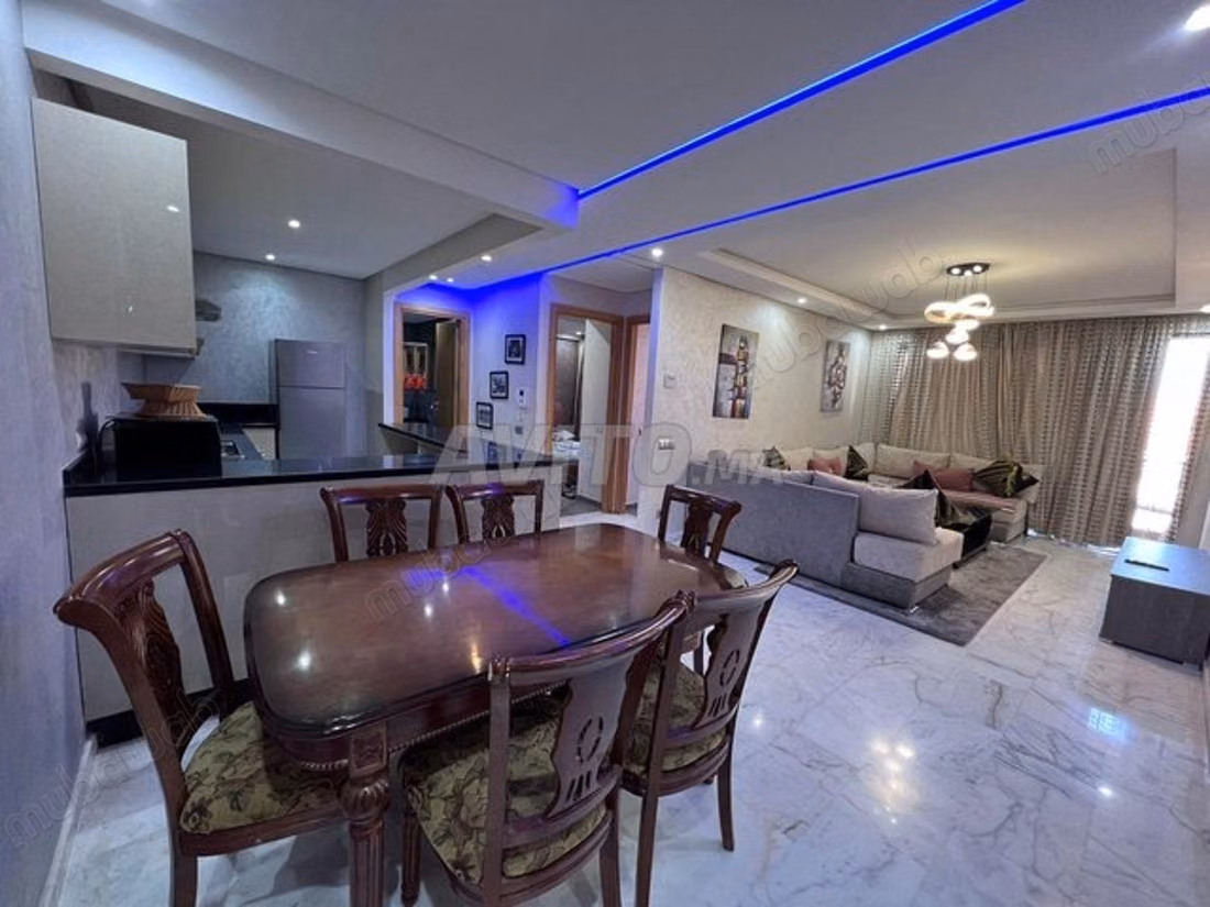 Appartamenti in affitto a Gueliz. Superficie totale di 87 m². Antenna satellitare e sicurezza.