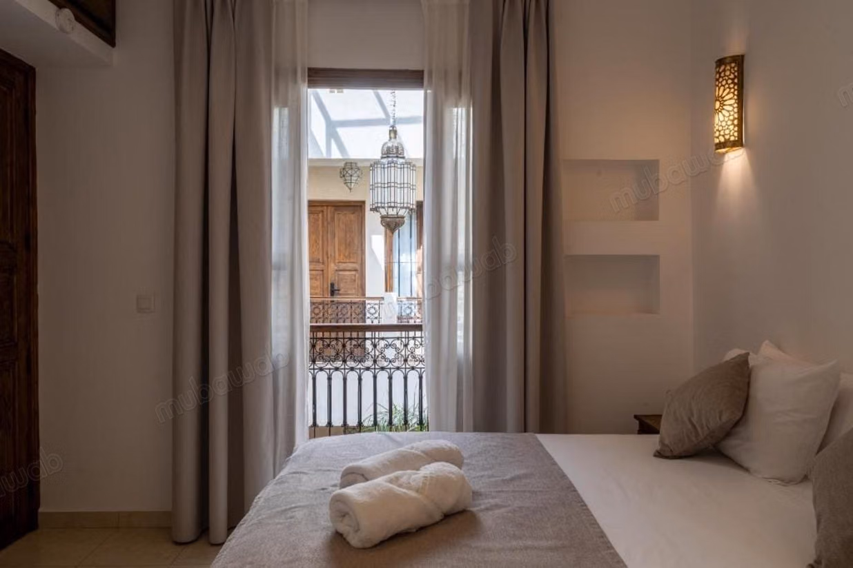 Superbe riad à vendre à Arset El Houta. 8 pièces. Meublé