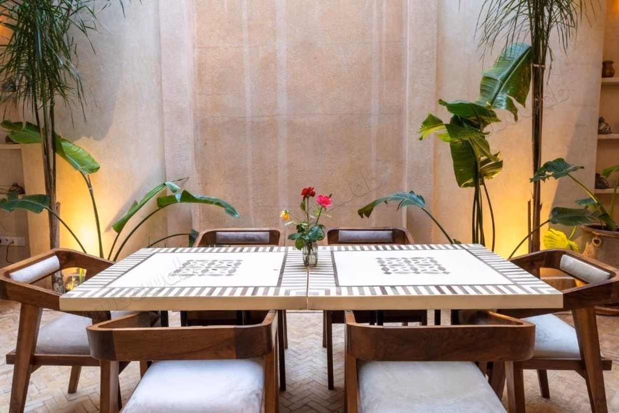 Superbe riad à vendre à Arset El Houta. 8 pièces. Meublé