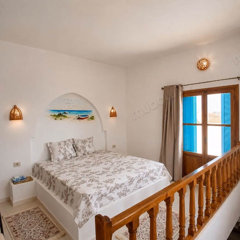 Dar Elkhir. Le charme djerbien. Piscine privée, climatisation