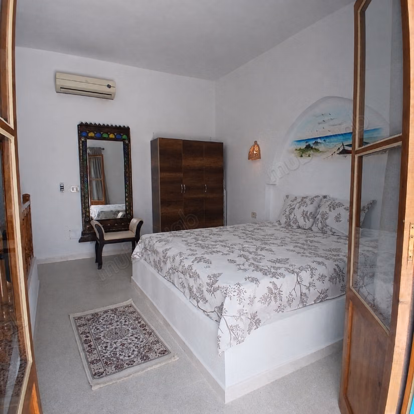 Dar Elkhir. Le charme djerbien. Piscine privée, climatisation