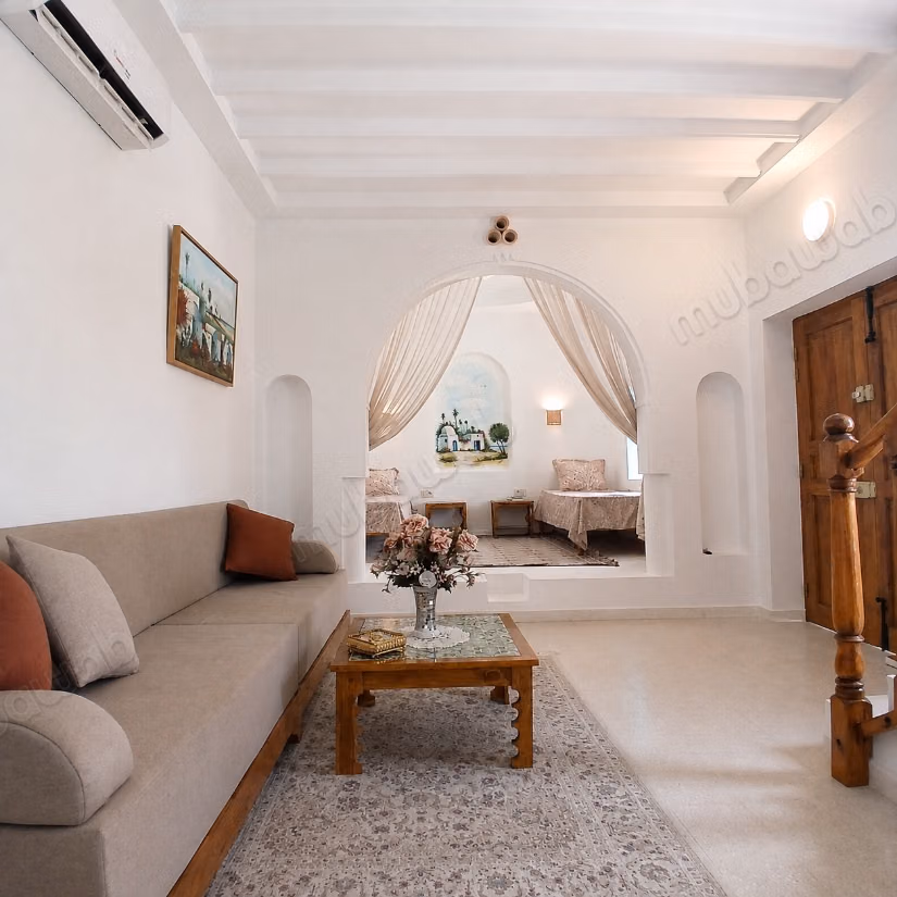 Dar Elkhir. Le charme djerbien. Piscine privée, climatisation