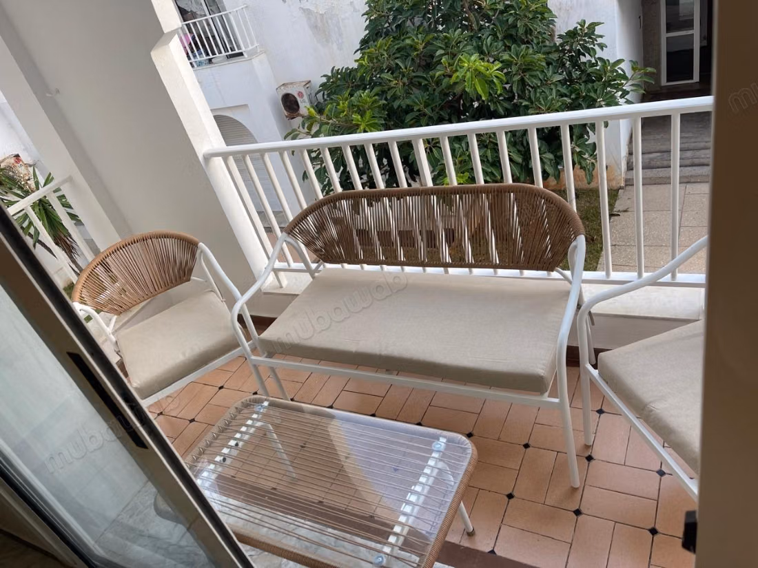 Appartement vue sur mer à coté de 
morocco mall
