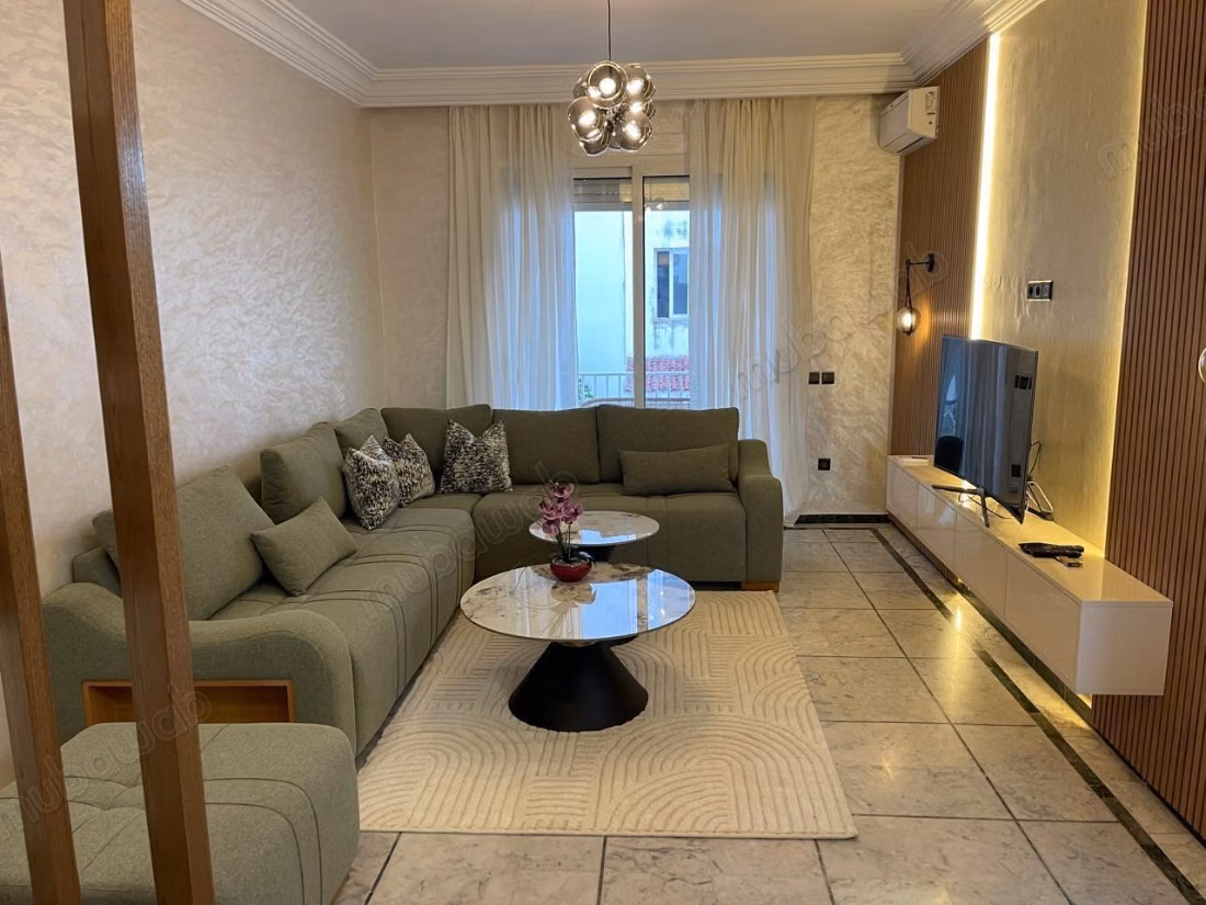 Appartement vue sur mer à coté de 
morocco mall