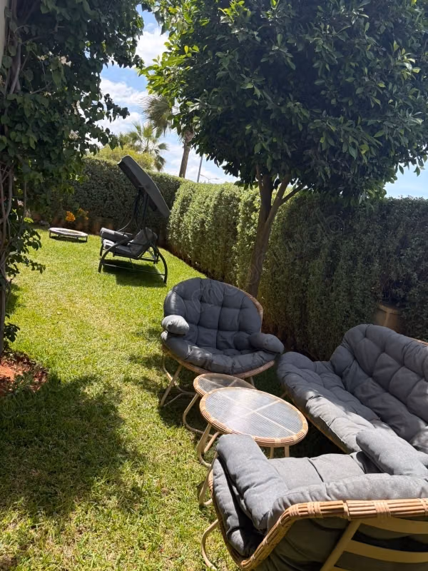 Stupendo appartamento al piano terra in vendita a Ville Verte Bouskoura