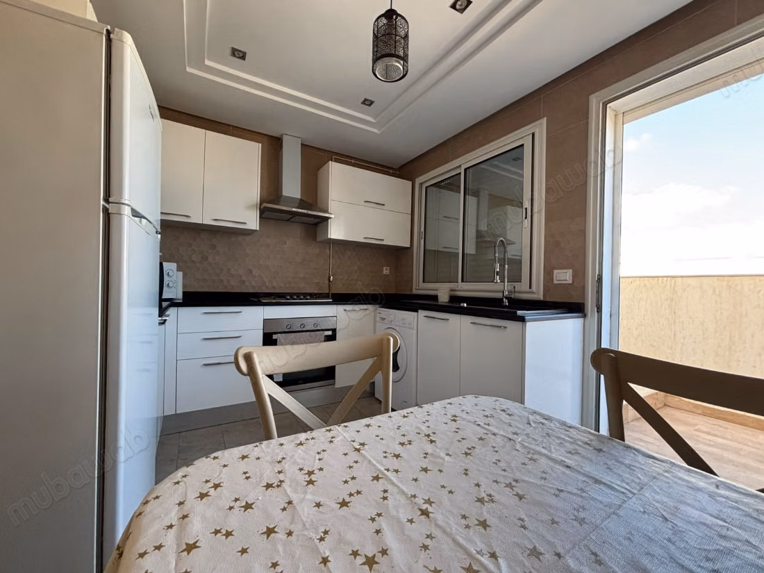 For rent a furnished S2 apartment in Sahloul 4