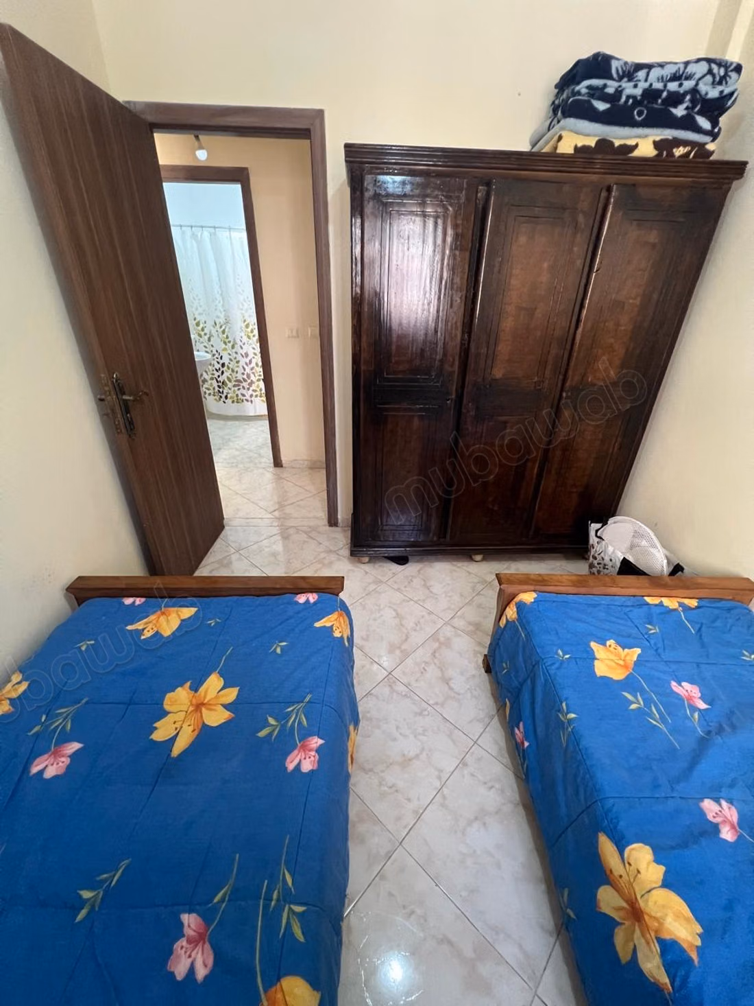 Appartement en location à Plage Oued Cherrat. Superficie 60 m². Meublé
