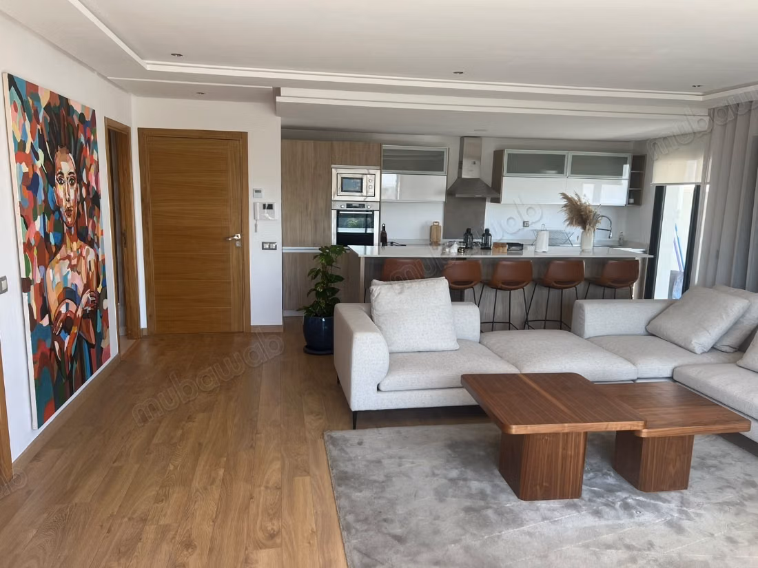 Penthouse en location à Ferme Bretonne 
Hay Arraha. Superficie 130 m². Bien meublé