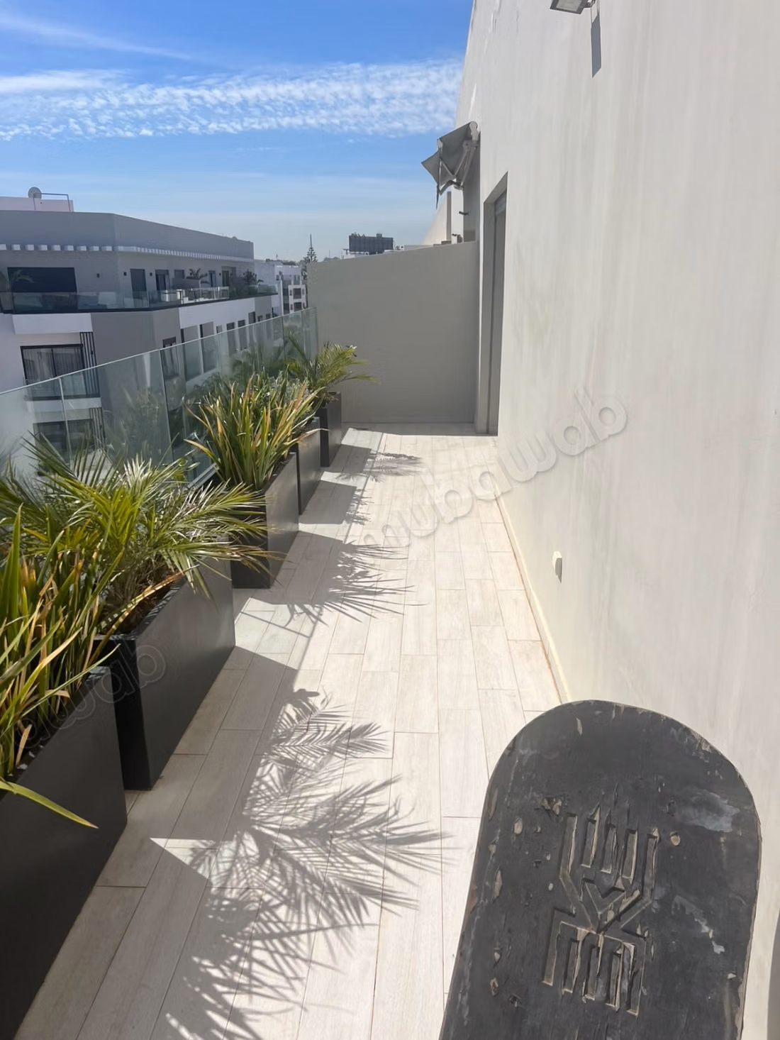 Penthouse en location à Ferme Bretonne 
Hay Arraha. Superficie 130 m². Bien meublé