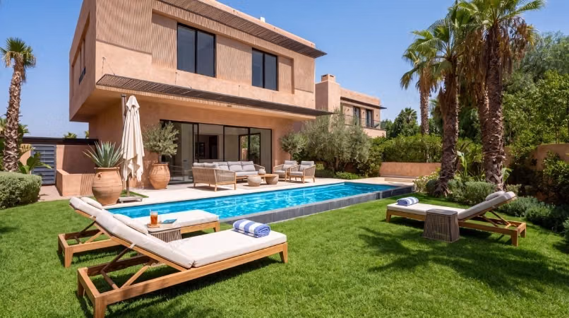 Elegant Villa with Pool Near the Golf Courses