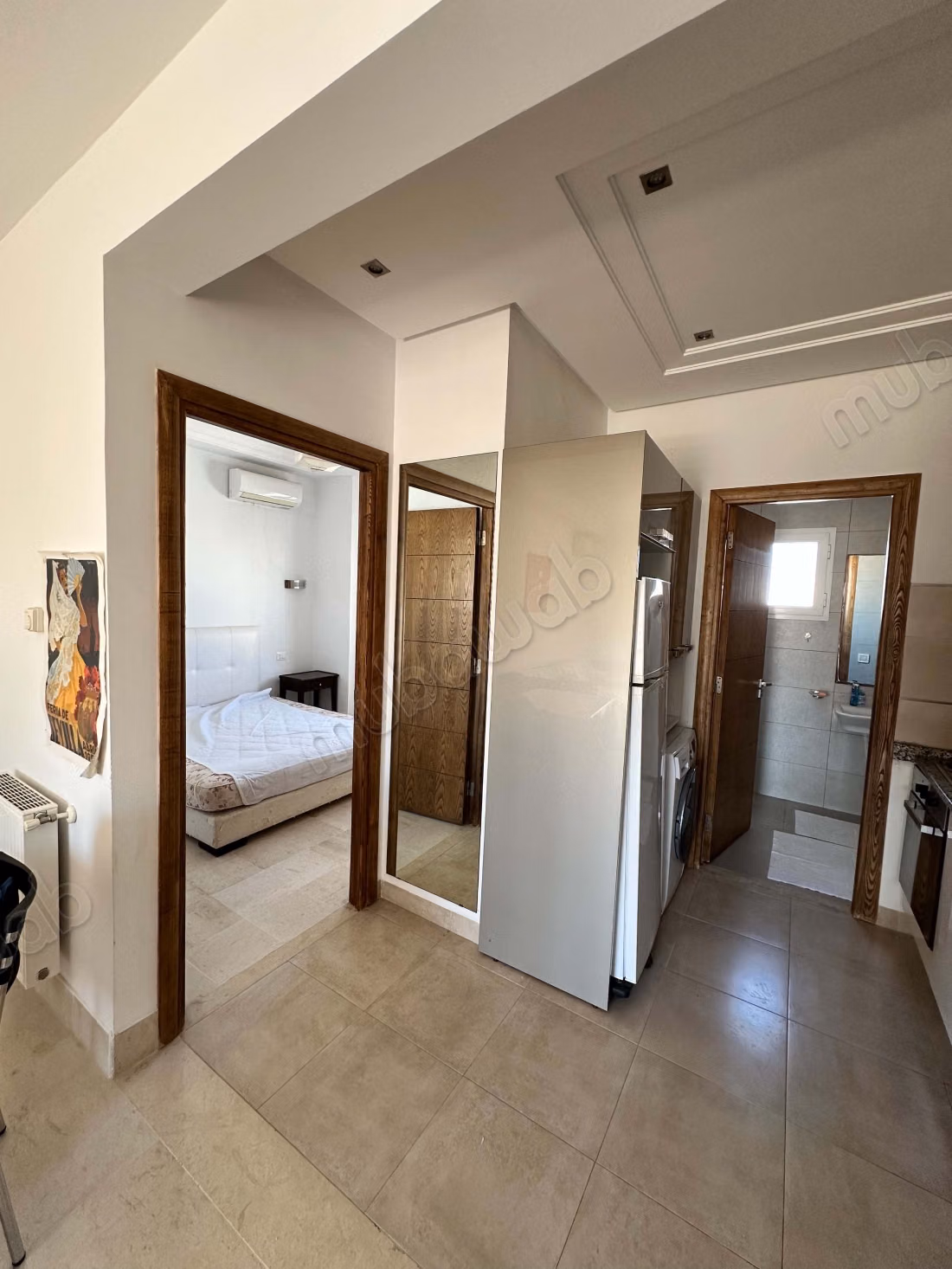 Appartamento S1 arredato con terrazza a La Marsa – Città Erriadh