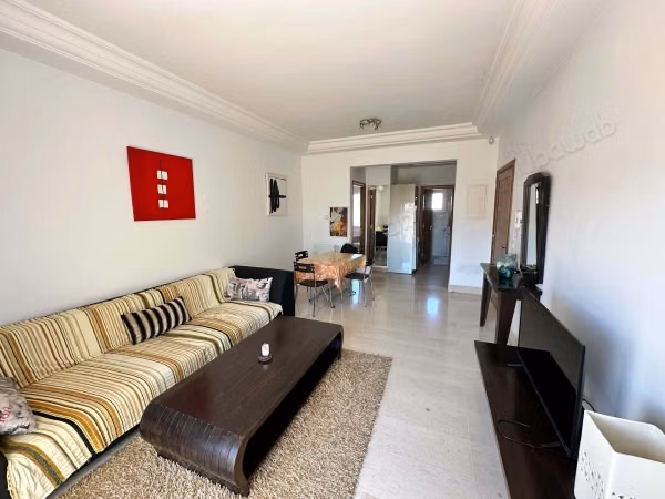 Appartamento S1 arredato con terrazza a La Marsa – Città Erriadh