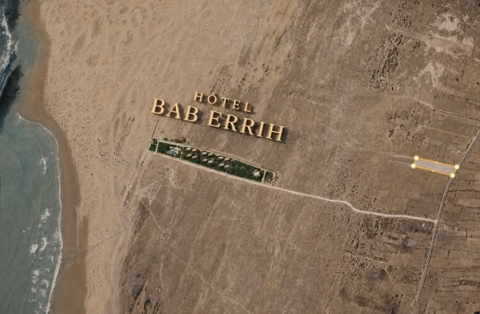 Achat de terrain à Route de Safi. Surface de 10700 m²