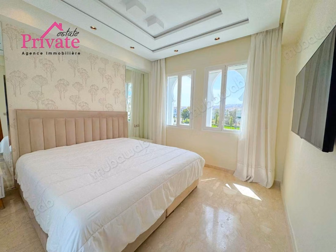 Location Appartement 120m² 
DU GOLF Tanger REF: LZ853