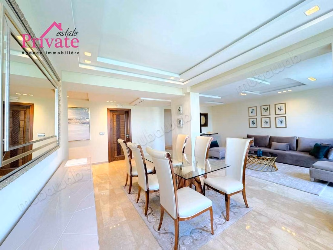 Location Appartement 120m² 
DU GOLF Tanger REF: LZ853