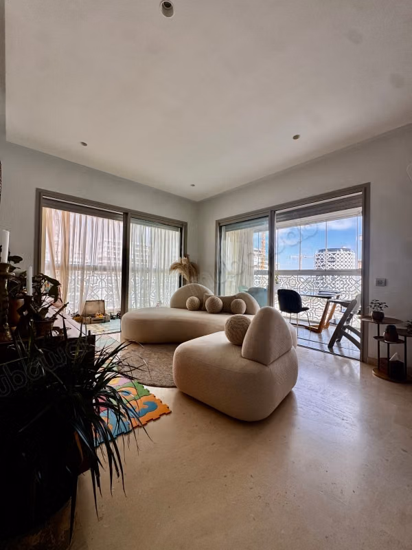 À louer appartement meublé de 3 ch CFC