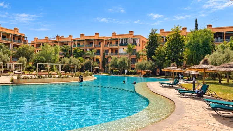 Studio 67m² Piano Terra Terrazza Privata Piscina Agdal