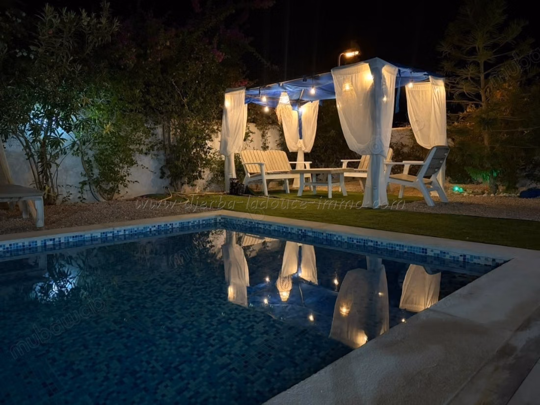 Location annuelle belle maison S3 à Houmtsouk