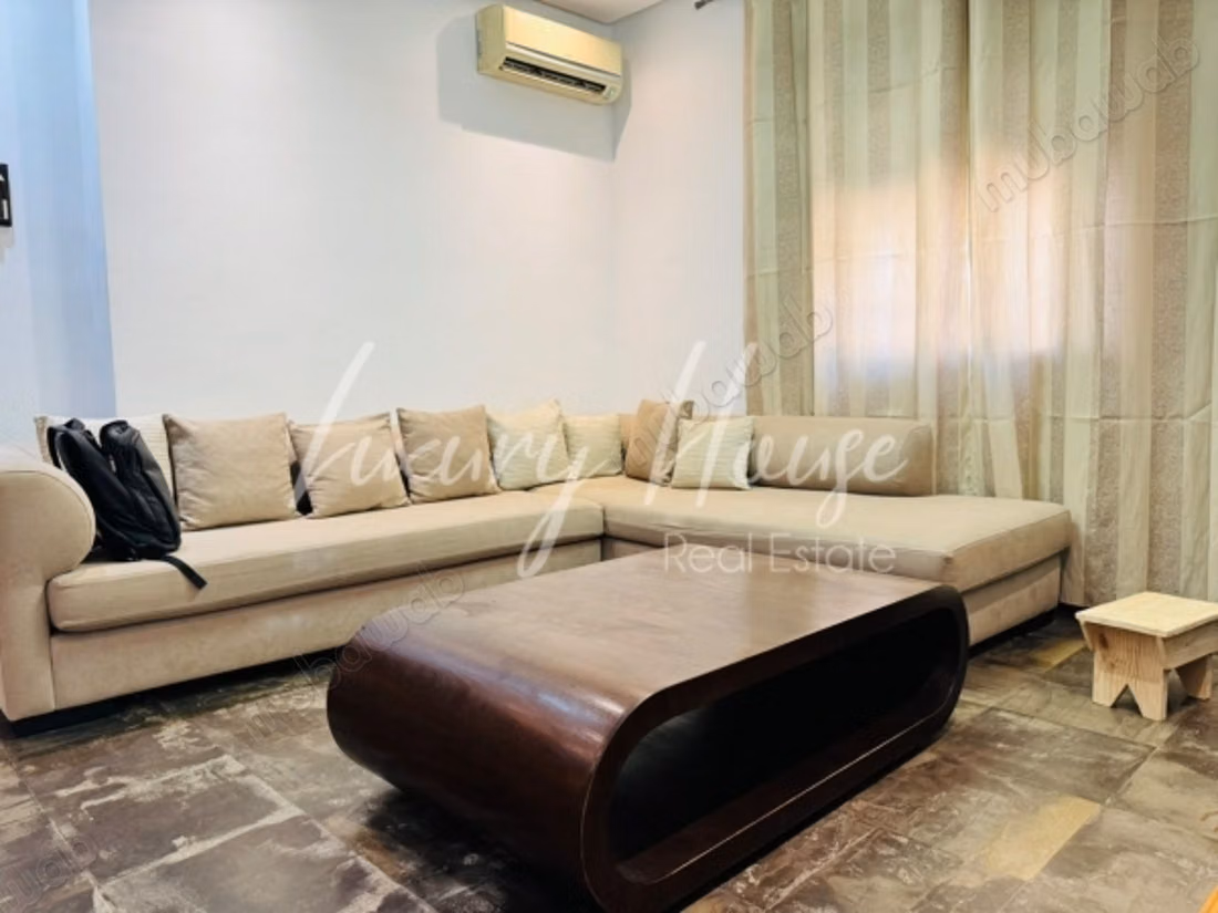 Rez de chaussée de villa S3 meublés à Carthage