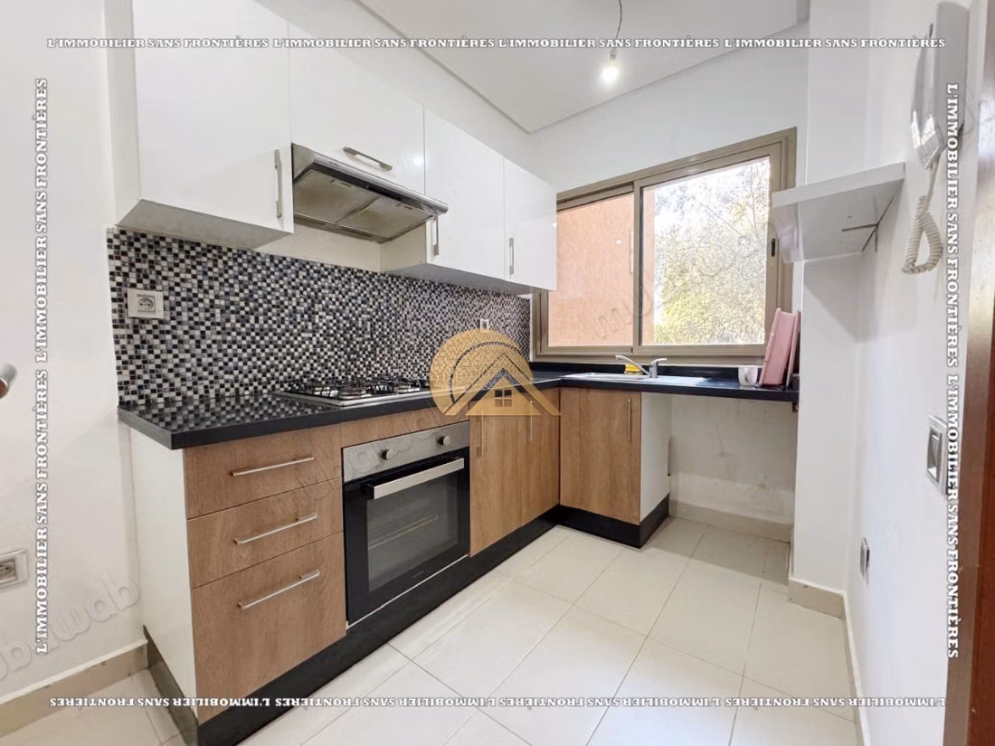 Appartement de 120 m² à louer à Prestigia – Rez de jardin, 3 chambres, jardin privé et piscine collective