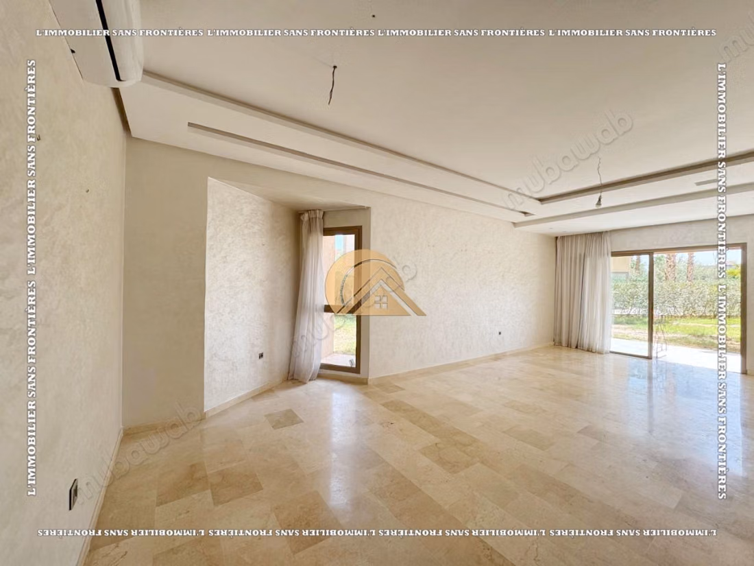 Appartement de 120 m² à louer à Prestigia – Rez de jardin, 3 chambres, jardin privé et piscine collective
