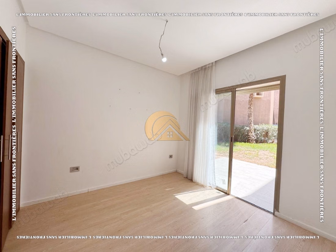 Appartement de 120 m² à louer à Prestigia – Rez de jardin, 3 chambres, jardin privé et piscine collective