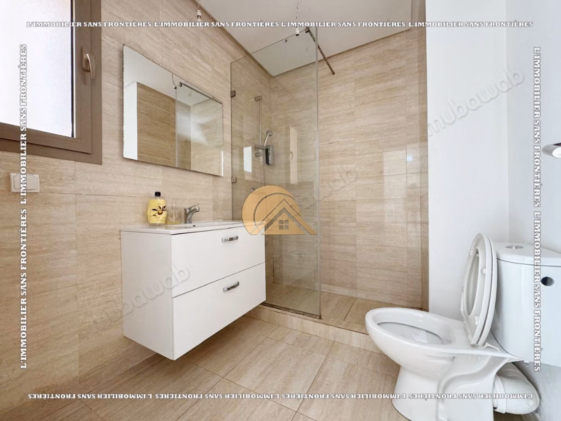 Appartement de 120 m² à louer à Prestigia – Rez de jardin, 3 chambres, jardin privé et piscine collective