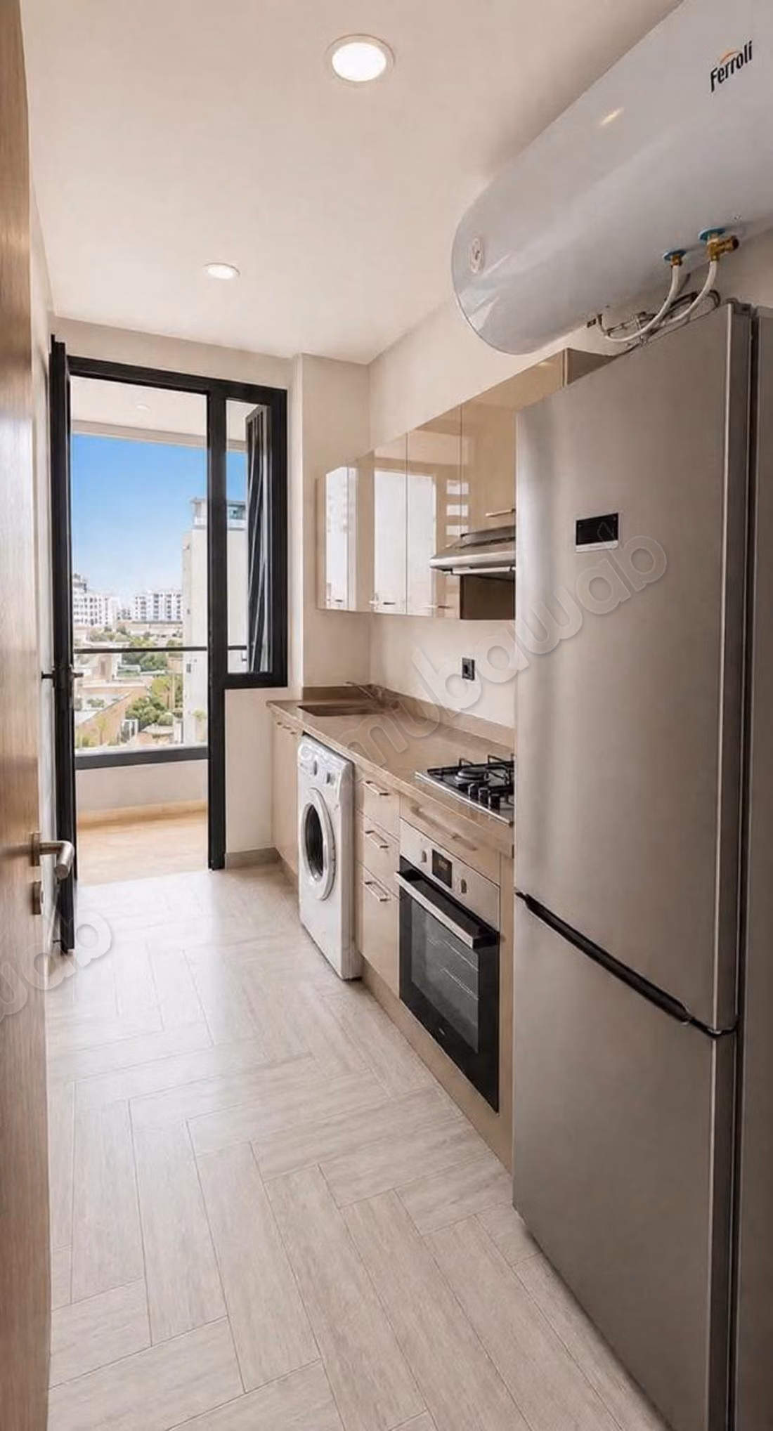 Affitta questo appartamento a Casablanca Finance City. 3 camere. Arredato