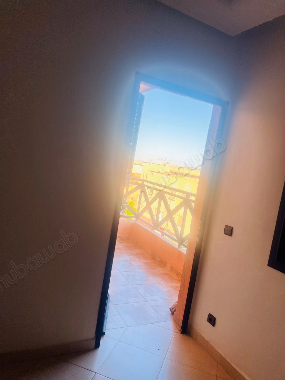 Beautiful apartment for rent on Route de Safi. Area 76 m². Garden and terrace