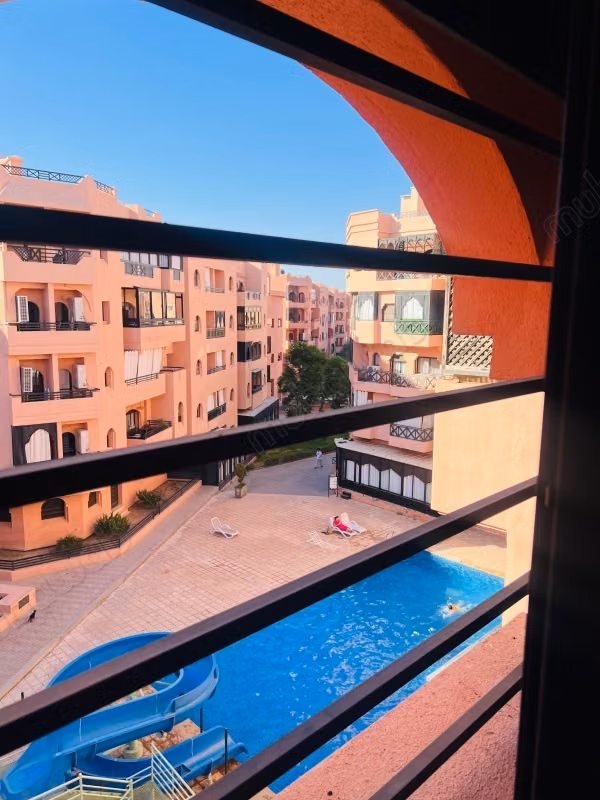 Beautiful apartment for rent on Route de Safi. Area 76 m². Garden and terrace