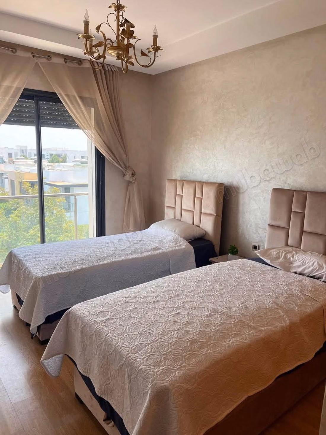 For sale furnished apartment in Dar Bouazza