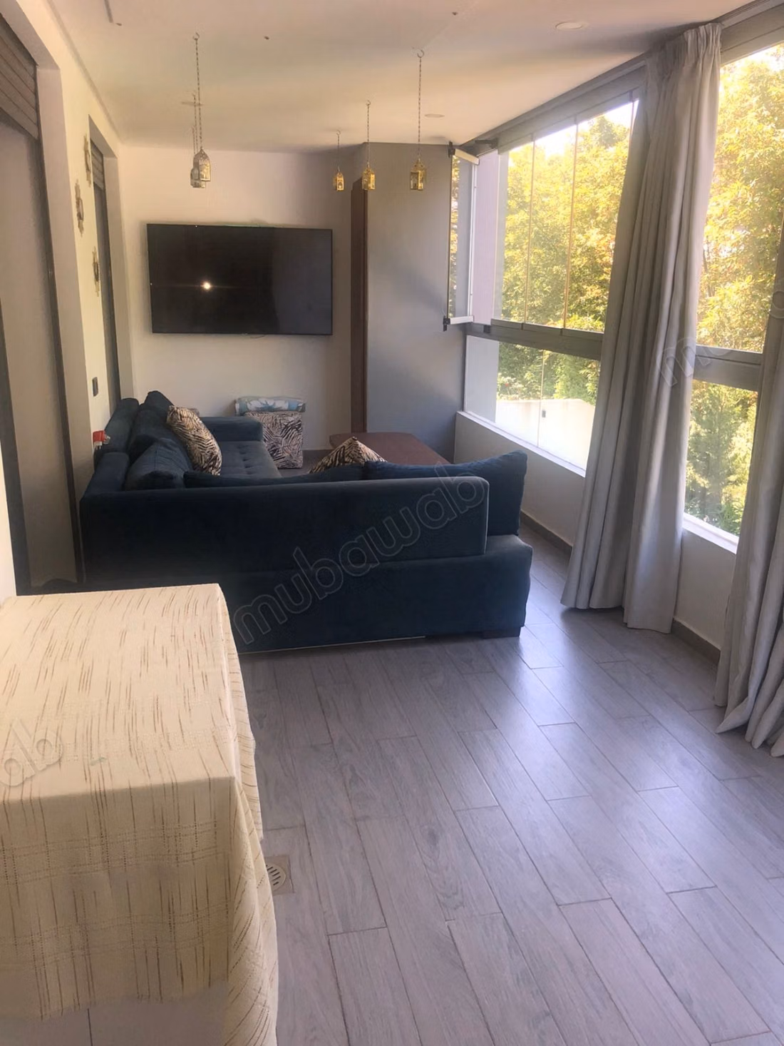 Stupendo appartamento in affitto a Dar Bouazza. 2 belle camere. Ben arredato