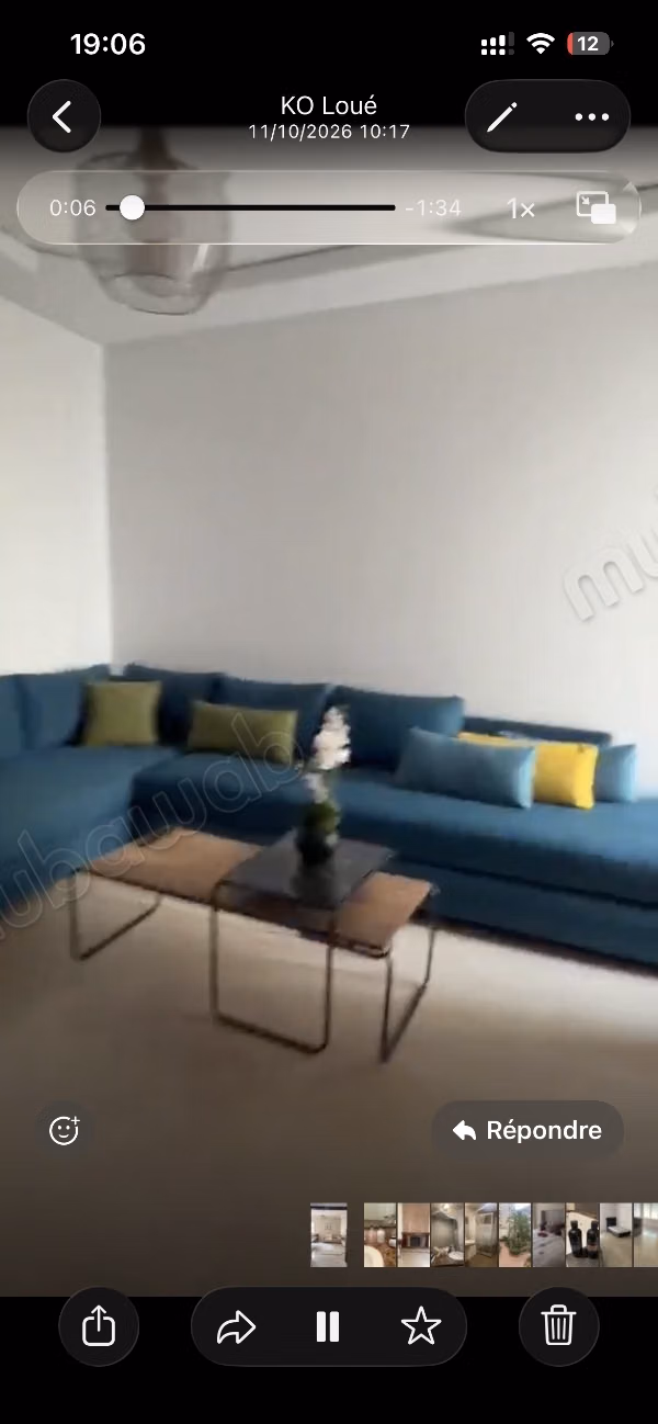 Magnifique appartement 3 chambres meublé a louer bourgogne