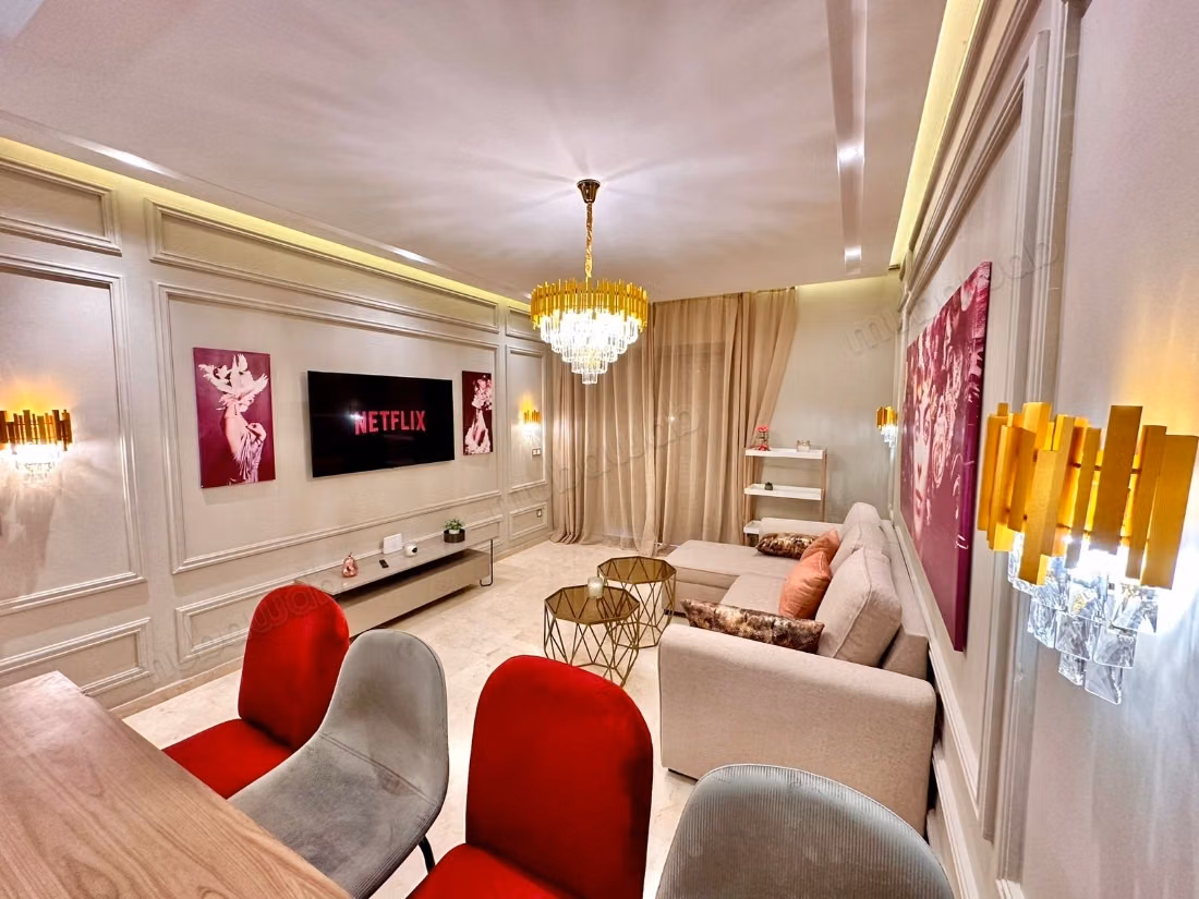 Appartement meublé 1 chambre avec terrasse et piscine