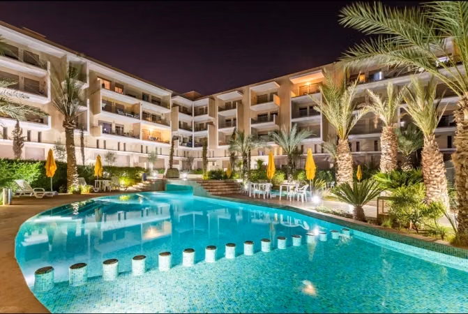 Appartement meublé 1 chambre avec terrasse et piscine