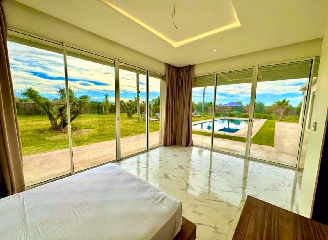 In Affitto Arredata: Magnifica Villa Moderna con Piscina, Stalla, Allevamento di Pecore …. Sulla strada per Fes a Marrakech