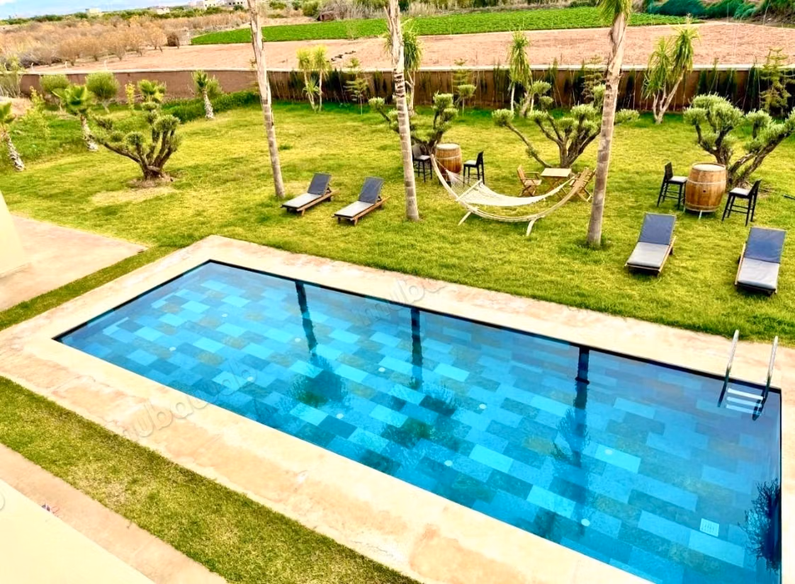 In Affitto Arredata: Magnifica Villa Moderna con Piscina, Stalla, Allevamento di Pecore …. Sulla strada per Fes a Marrakech