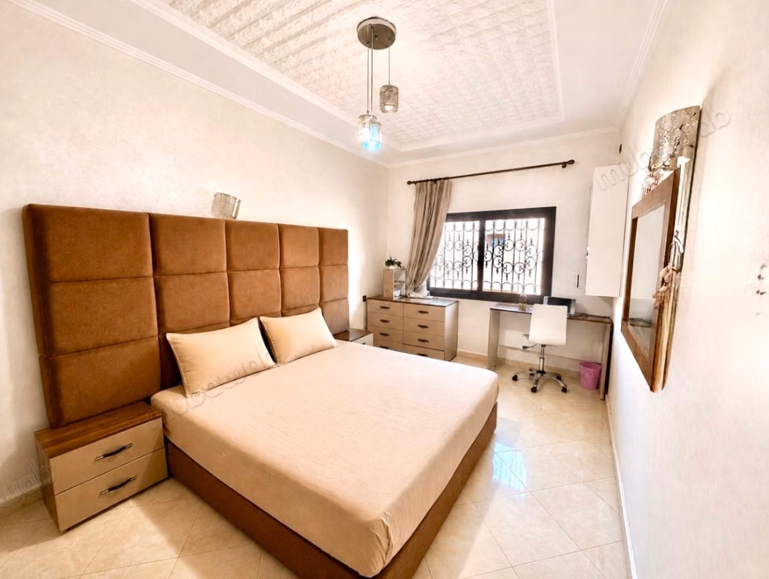 In Affitto Arredata: Villa Familiare in Stile Marocchino da Affittare – Semlalia, Gueliz Marrakech