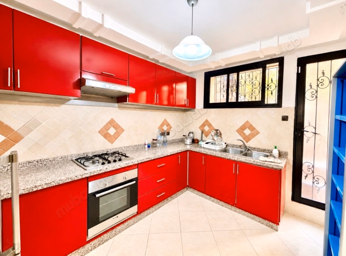 In Affitto Arredata: Villa Familiare in Stile Marocchino da Affittare – Semlalia, Gueliz Marrakech