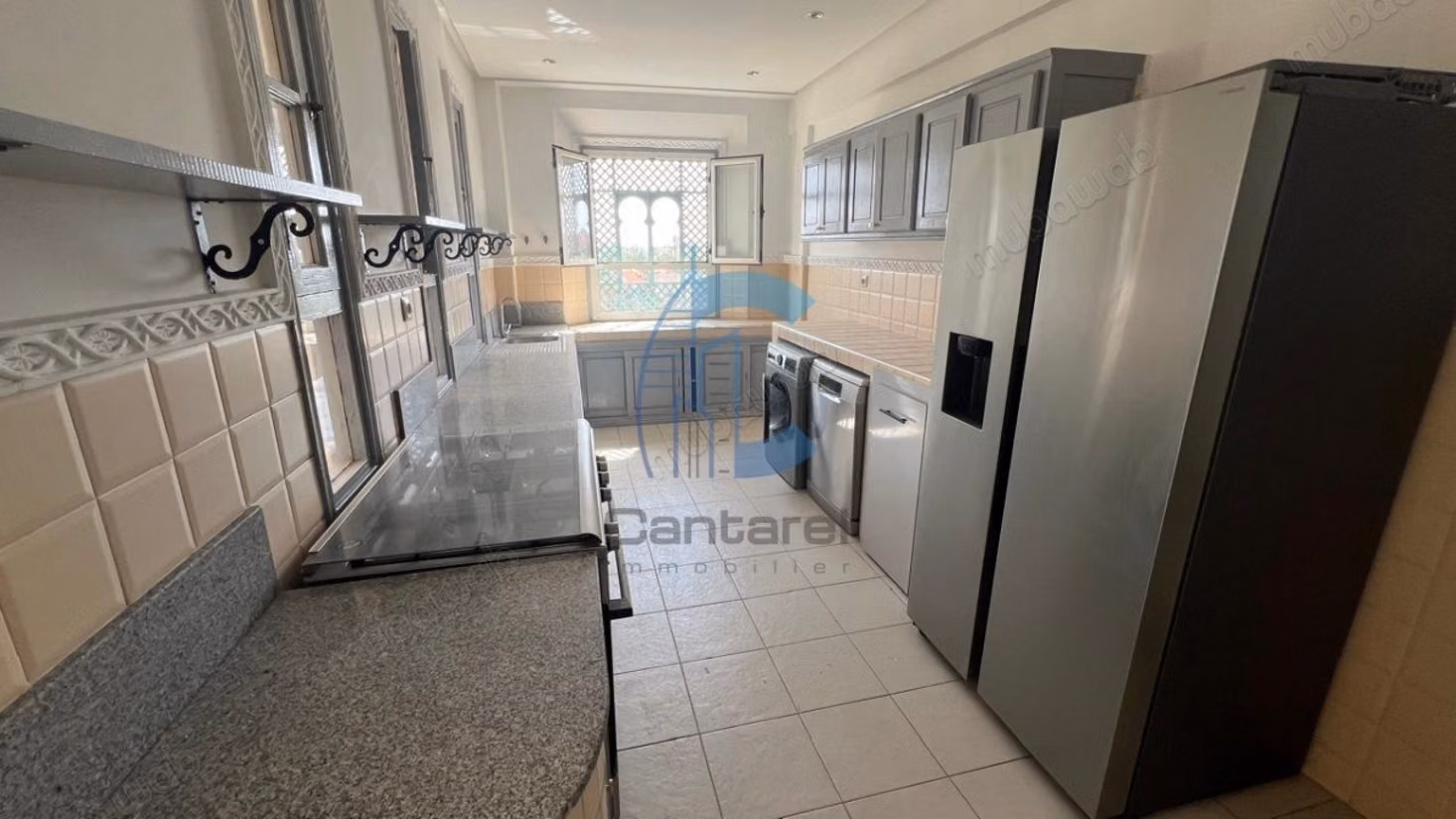 Apartamento de 3 habitaciones renovado en 2025 con terraza en alquiler en Hivernage Marrakech