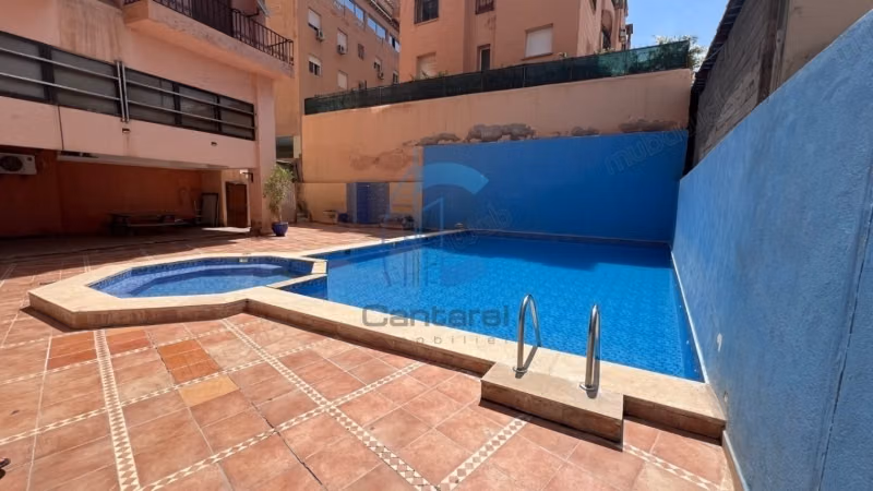 Appartement 2 chambres 2ème étage à louer 
route de casablanca