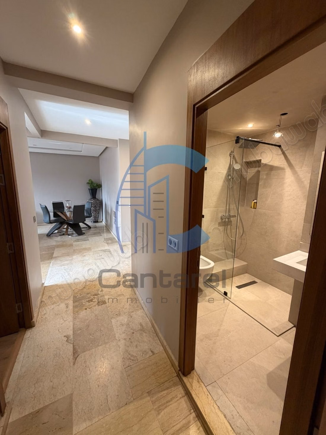 Apartamento de 2 habitaciones amueblado en alquiler en Hivernage 2 Marrakech
