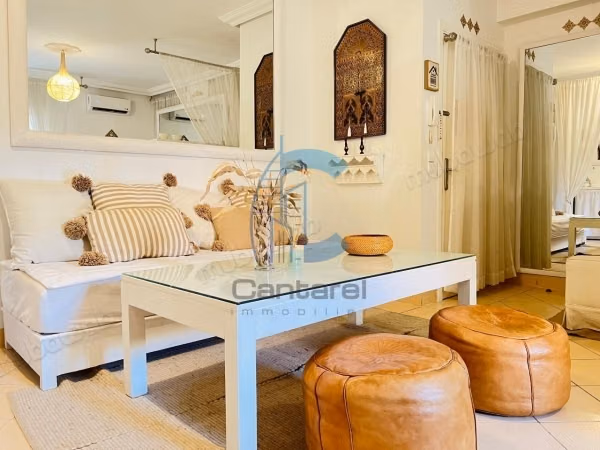 Fully equipped furnished studio for rent in Guéliz