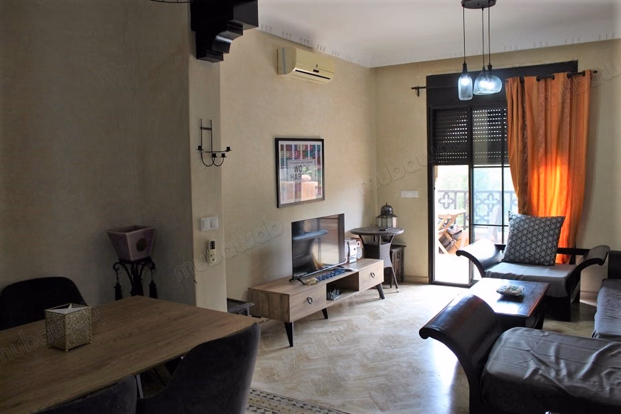 Appartement avec solarium dans un joli domaine