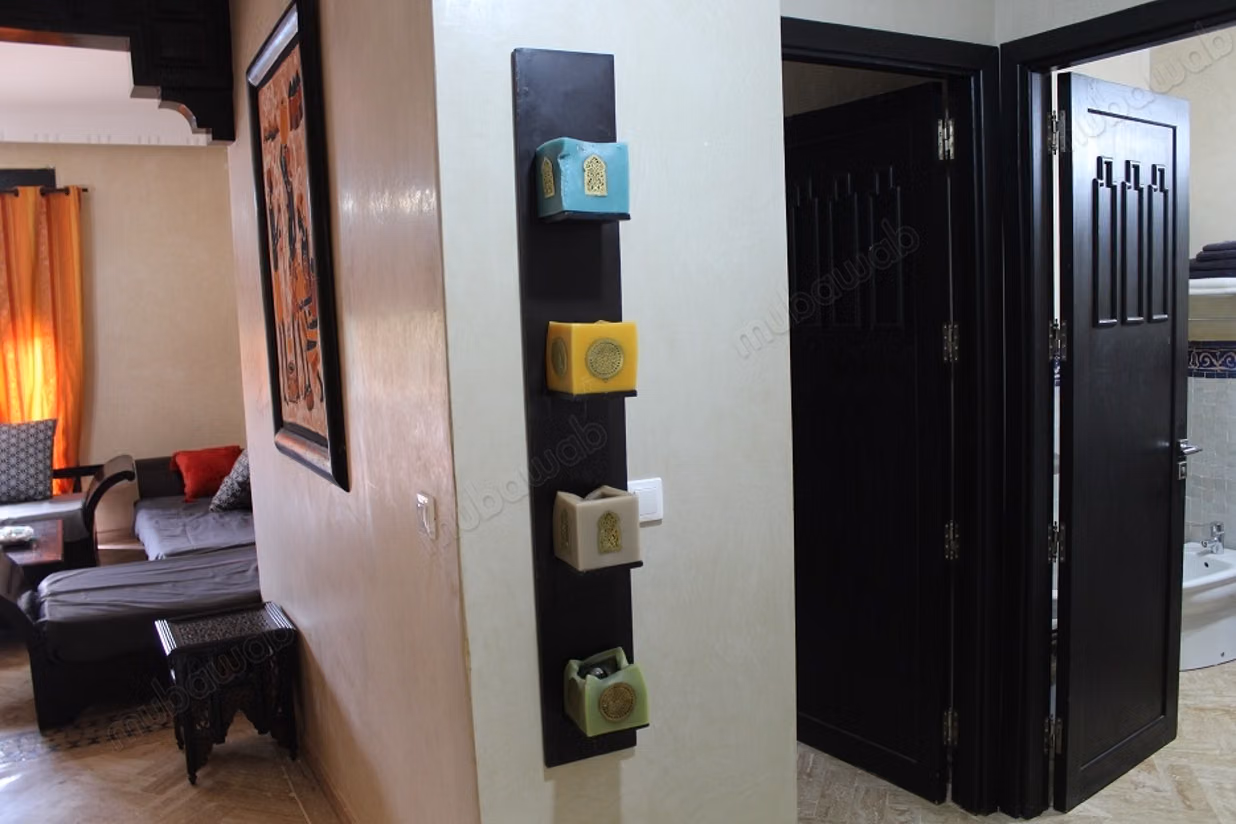 Appartement avec solarium dans un joli domaine