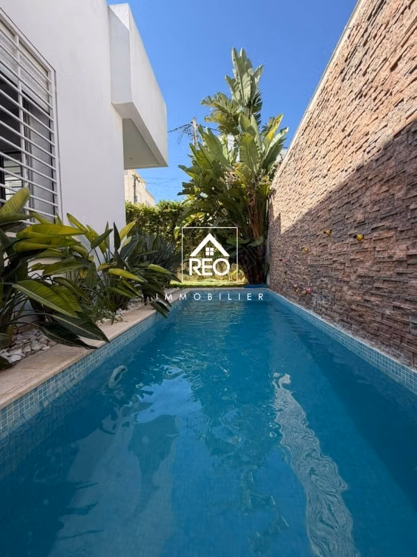 In Affitto: Villa S3 con Piscina & Giardino a La Marsa